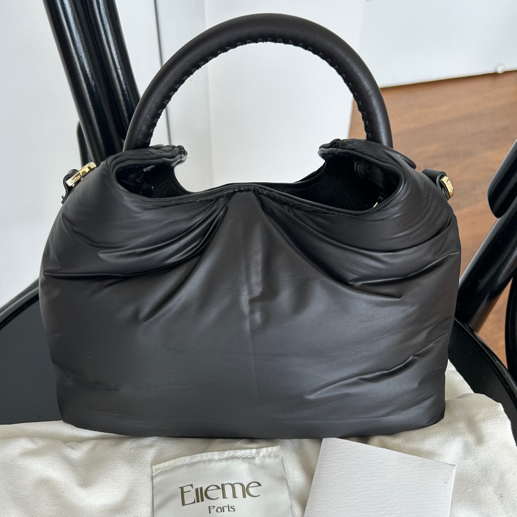 $445 Nwt Elleme Baozi Puffer Bag In Black Nylon Shoulder Strap Shopbop Rare